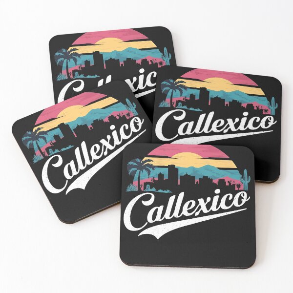 Item preview, Vintage Retro Sunset Palm Tree Calexico California T-Shirt designed and sold by Egyptian king ⭐⭐⭐⭐⭐.