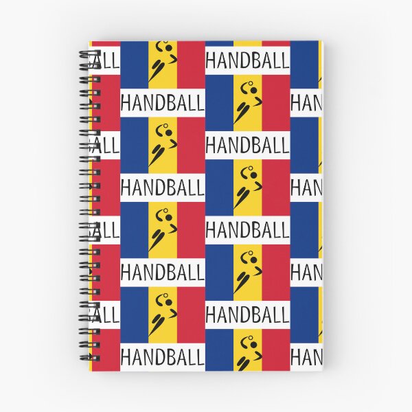 Item preview, European Team Handball Basic Sport Design Romania Flag Series designed and sold by Felipe G Studio.