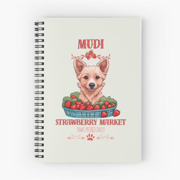 Item preview, Coquette Aesthetic Dog Strawberry market paws picked daily sweet and freesh fruits mudi designed and sold by GoodyPaws.