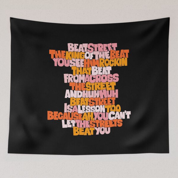 Item preview, Beat Street Breakdown Graffiti Design - Tribute to Grandmaster Melle Mel designed and sold by Boogosh.