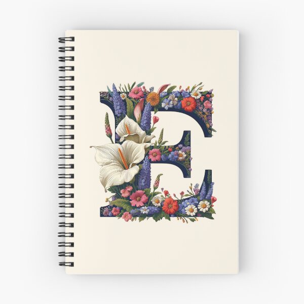 Item preview, Floral Letter E designed and sold by zzz888.