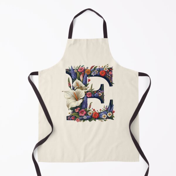 Item preview, Floral Letter E designed and sold by zzz888.
