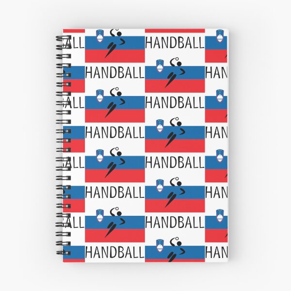 Item preview, European Team Handball Basic Sport Design Slovenia Flag Series designed and sold by Felipe G Studio.