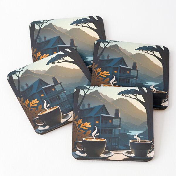 Item preview, Couples Morning Coffee in the Woods designed and sold by GrizzlyCollective.