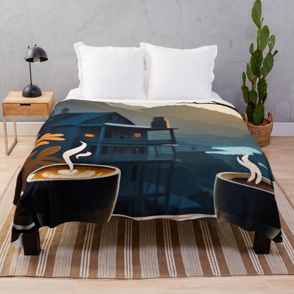 Item preview, Couples Morning Coffee in the Woods designed and sold by GrizzlyCollective.