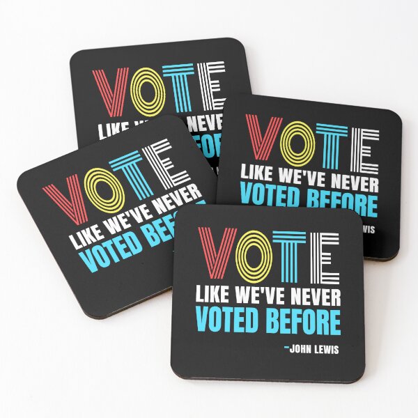 Item preview, Vote we've Never Voted Before, John Lewis designed and sold by Fatimah Saeed.