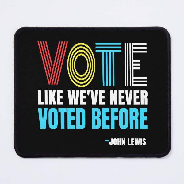 Item preview, Vote we've Never Voted Before, John Lewis designed and sold by Fatimah Saeed.