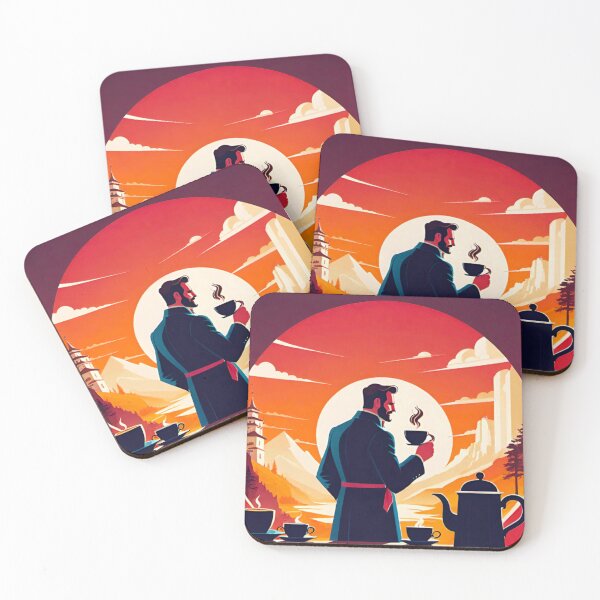 Item preview, Midday Coffee in the Sun designed and sold by GrizzlyCollective.