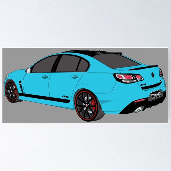 Item preview, Holden Turismo blue, SSV  designed and sold by TURISMO-INK.