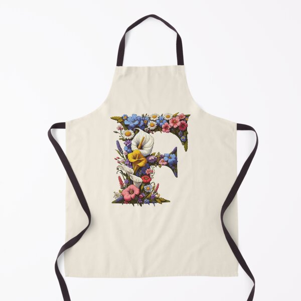 Item preview, Floral Letter F designed and sold by zzz888.