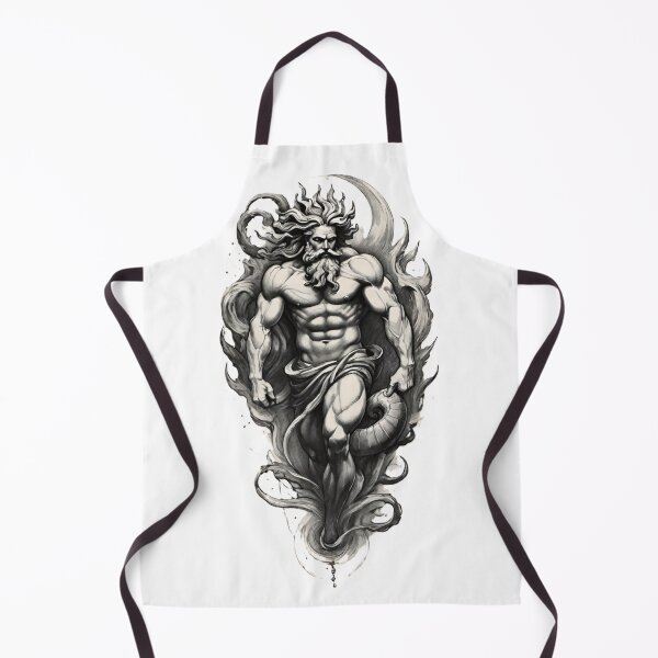Item preview, poseidon, neptune, print, graffiti, art designed and sold by DonnaBlankaArt.