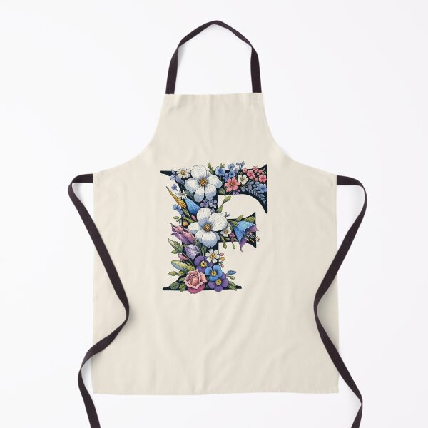 Item preview, Floral Letter F designed and sold by zzz888.
