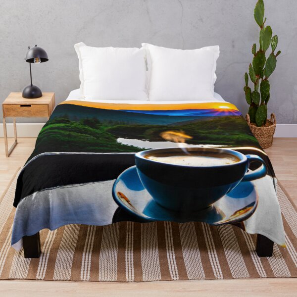 Item preview, Coffee and Mountains Bliss designed and sold by GrizzlyCollective.