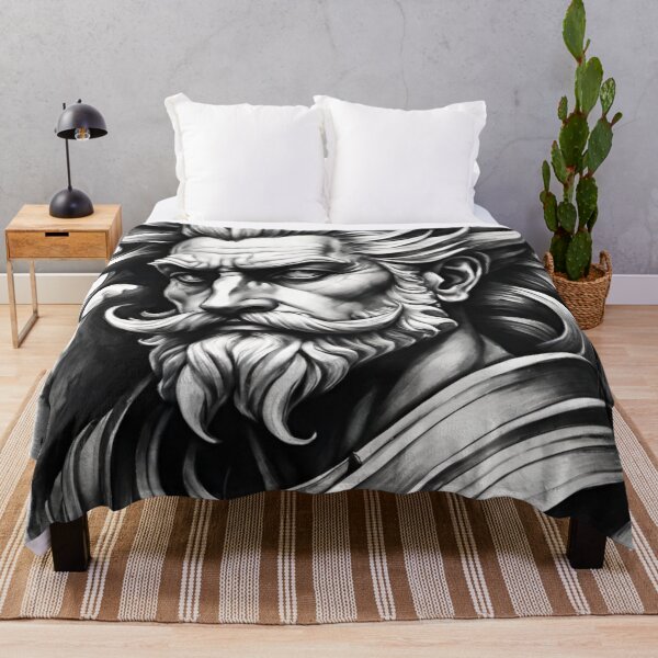 Item preview, poseidon, neptune, print, graffiti, art designed and sold by DonnaBlankaArt.