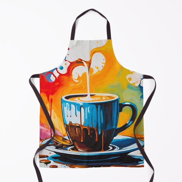 Artikelvorschau, Kaffee mit tropfender Farbe entworfen und verkauft von GrizzlyCollective.