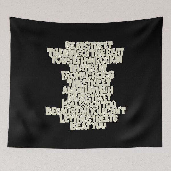Item preview, Beat Street Breakdown Graffiti Design - Tribute to Grandmaster Melle Mel designed and sold by Boogosh.