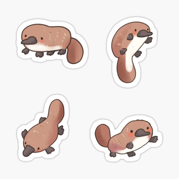 Item preview, Cute platypus pack  designed and sold by Artofmayara.