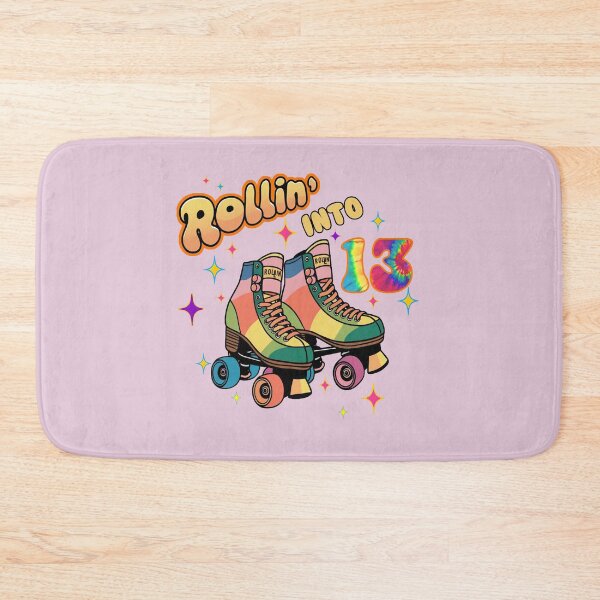 Item preview, Birthday 13th Retro Rollin Into 13 Skate Birthday designed and sold by Cute & Sassy Custom Gifting Boutiques.