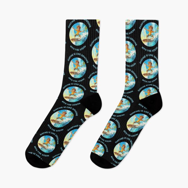 Item preview, Surfing Is Like Dancing  With The Ocean designed and sold by mirciashop.