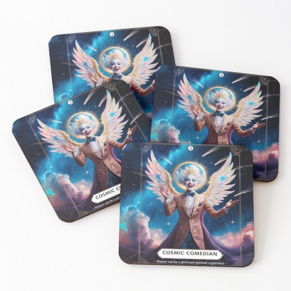 Item preview, Cosmic Comedian - Angelic Humor in the Stars designed and sold by LaLi-Designs.