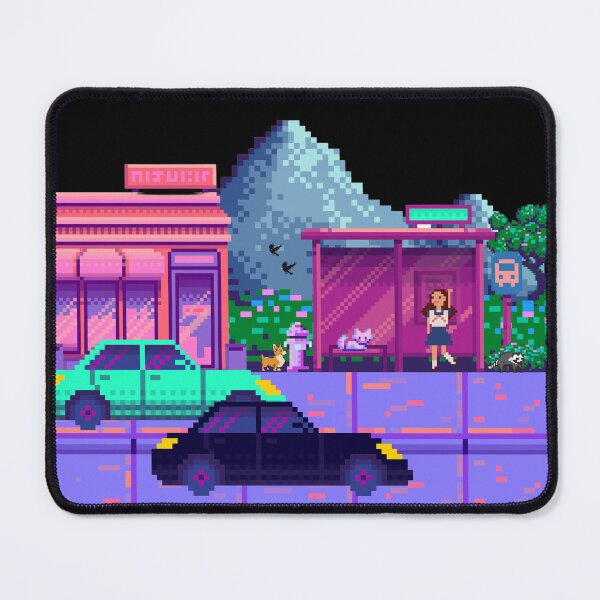 Item preview, Pixel Street Harmony designed and sold by mikasaprada.