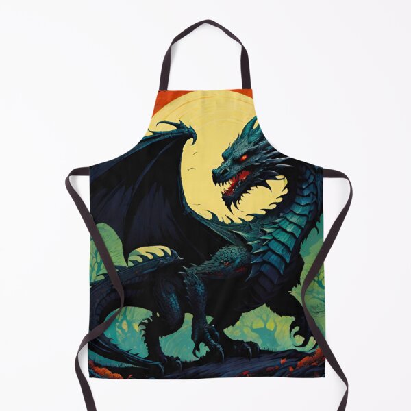 Item preview, Fiery Dragon in a Deep Dark Lair designed and sold by GrizzlyCollective.