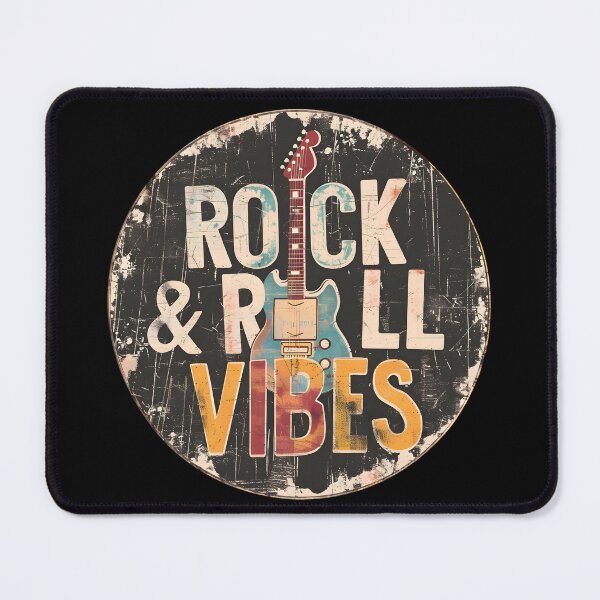 Item preview, Rock & Roll Vibes designed and sold by AI-Only Creations.