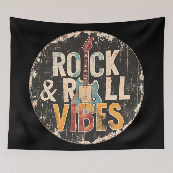 Item preview, Rock & Roll Vibes designed and sold by AI-Only Creations.