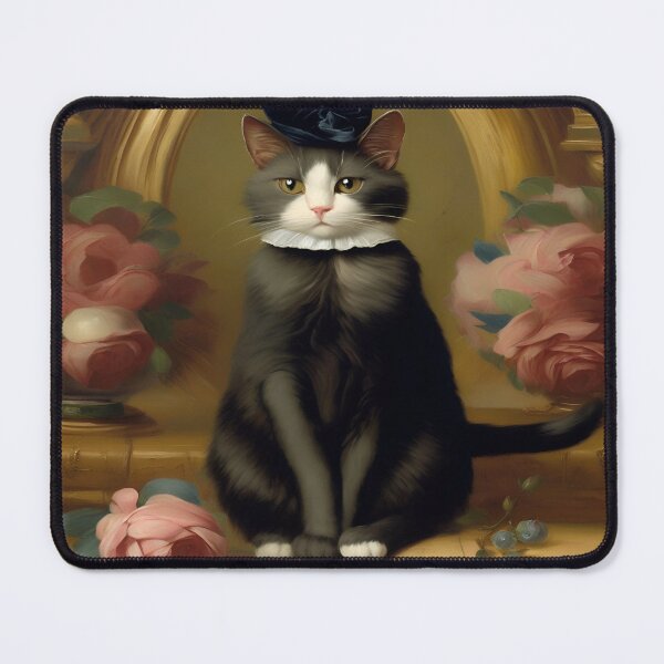 Item preview, Victorian Cat Painting designed and sold by Tamas Das.