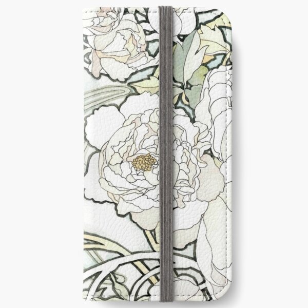Peonies iPhone Wallet