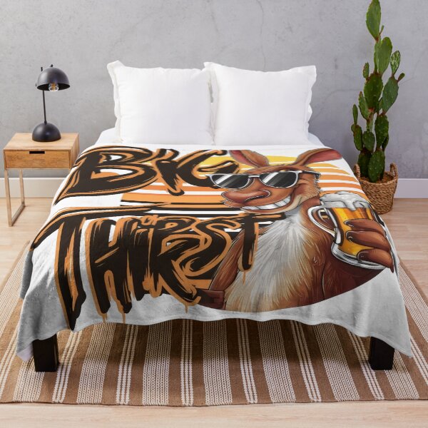 Artikelvorschau, Großer Durst - Känguru entworfen und verkauft von zarshirts.