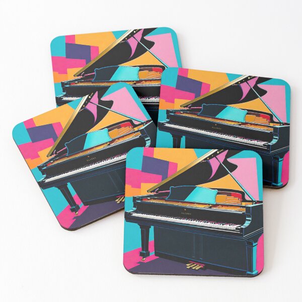 Item preview, Elegant Grand Piano in Classic Setting designed and sold by GrizzlyCollective.