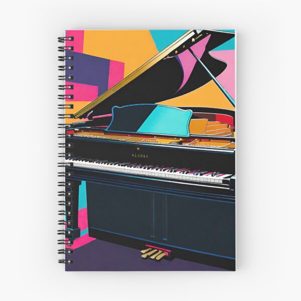 Item preview, Elegant Grand Piano in Classic Setting designed and sold by GrizzlyCollective.