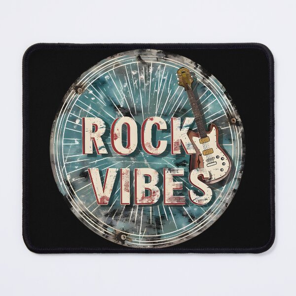 Item preview, Rock Vibes designed and sold by AI-Only Creations.