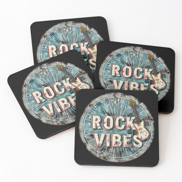 Item preview, Rock Vibes designed and sold by AI-Only Creations.