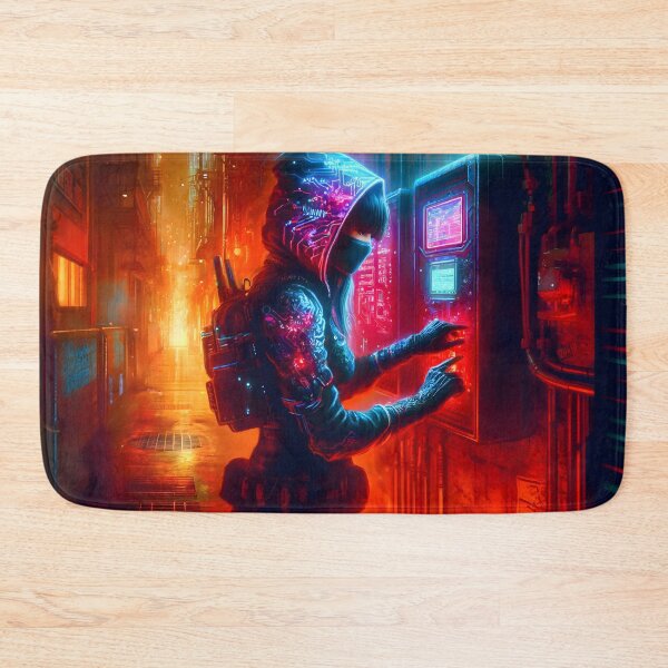 Item preview, Female Cyberpunk Hacker designed and sold by h00ch2003.