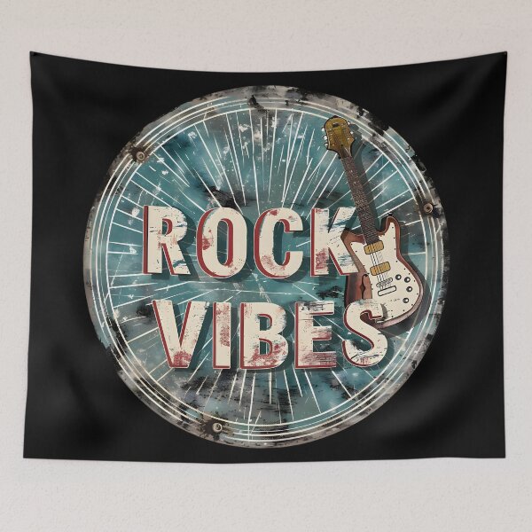 Item preview, Rock Vibes designed and sold by AI-Only Creations.