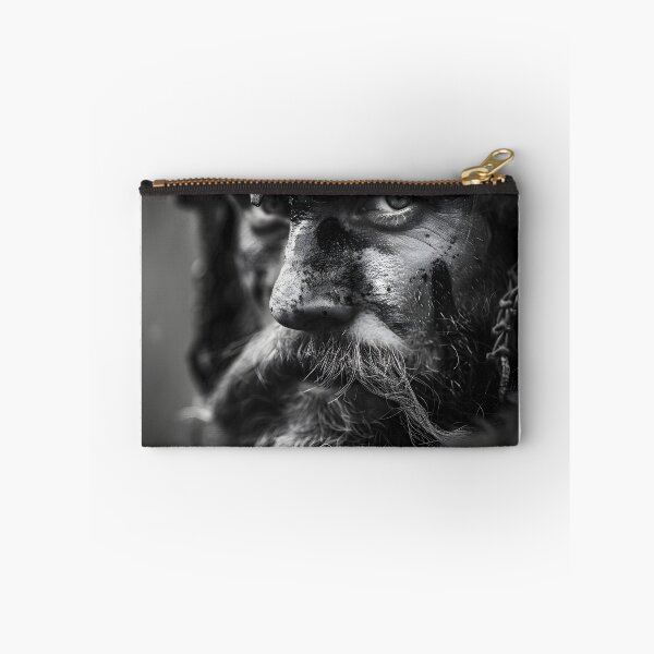 Item preview, Close-up of a person with ornamental headgear and beard designed and sold by Artessie.