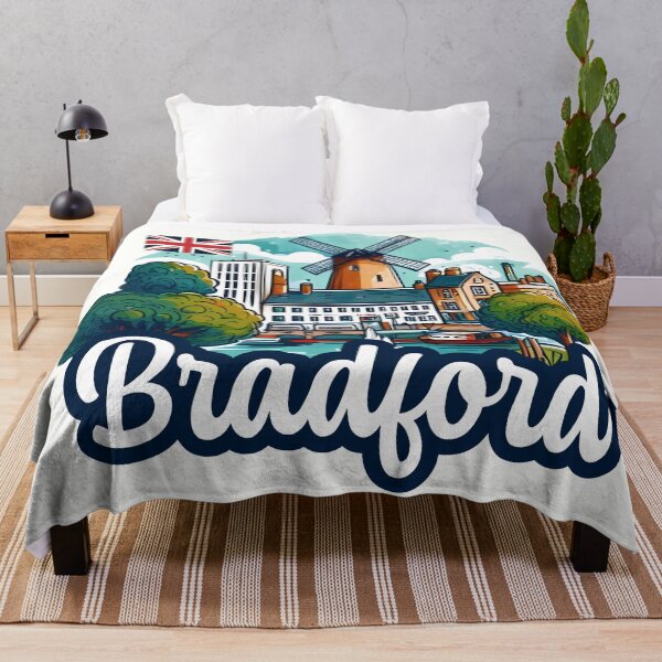Item preview, Bradford England UK designed and sold by WanderlustCoCo.
