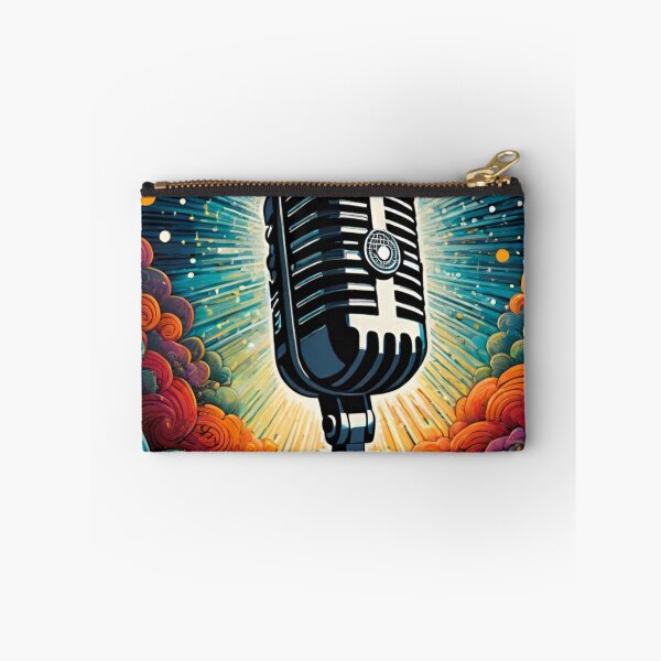 Item preview, Vibrant and Detailed Microphone Design designed and sold by GrizzlyCollective.