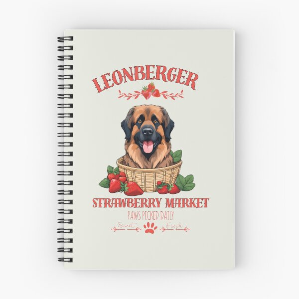 Item preview, Coquette Aesthetic Dog Strawberry market paws picked daily sweet and freesh fruits leonberger designed and sold by GoodyPaws.