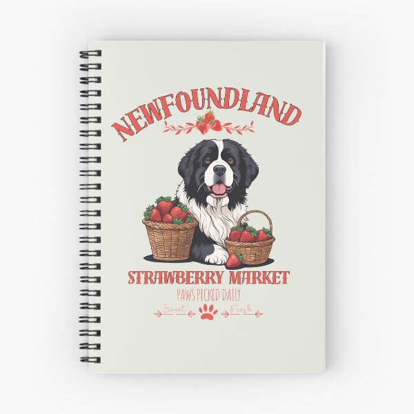 Item preview, Coquette Aesthetic Dog Strawberry market paws picked daily sweet and freesh fruits Newfoundland designed and sold by GoodyPaws.