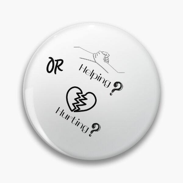 Item preview, Helping or hurting  designed and sold by Blessed4ever.