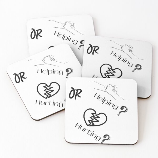Item preview, Helping or hurting  designed and sold by Blessed4ever.