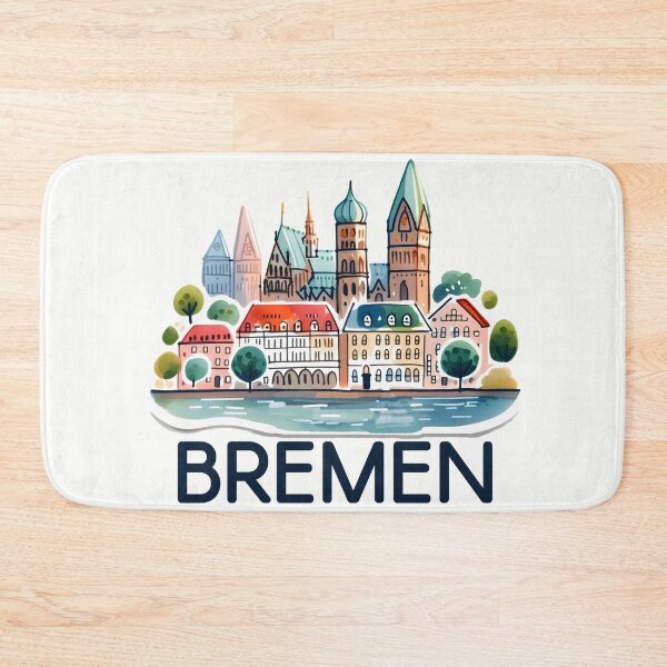 Item preview, Bremen Germany designed and sold by WanderlustCoCo.