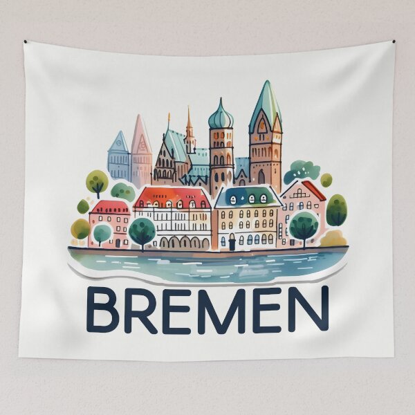 Item preview, Bremen Germany designed and sold by WanderlustCoCo.