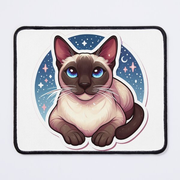 Item preview, Siamese cat 32 designed and sold by REDCATWWW.