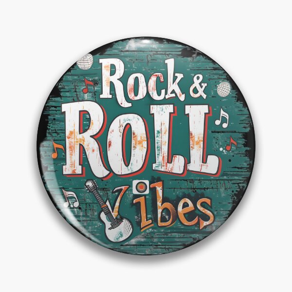 Artikelvorschau, Rock & Roll entworfen und verkauft von AI-Only Creations.