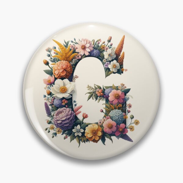 Item preview, Blooming Letter G designed and sold by zzz888.