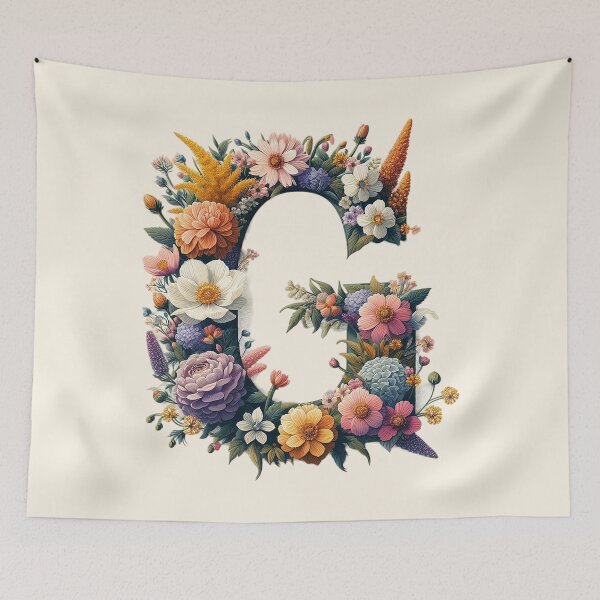 Item preview, Blooming Letter G designed and sold by zzz888.